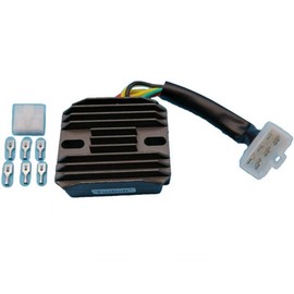 Tuzliufi Voltage Regulator Rectifier Compatible with Kawasaki Eliminator Vulcan Ninja EL250 EL252 KZ550 KZ750 KLE500 EN450 EN500 EX500 EL KLE KZ 250 252 454 500 550 750 GPZ LTD 21066-1028 Z414