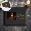 Braveriky Funeral Guest Book, in Loving Memory Sign in Book