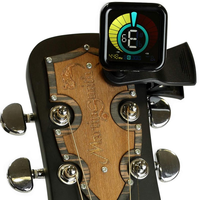 RockJam RJWETUNE Wetune Clipon Tuner for all Instruments with Guitar
