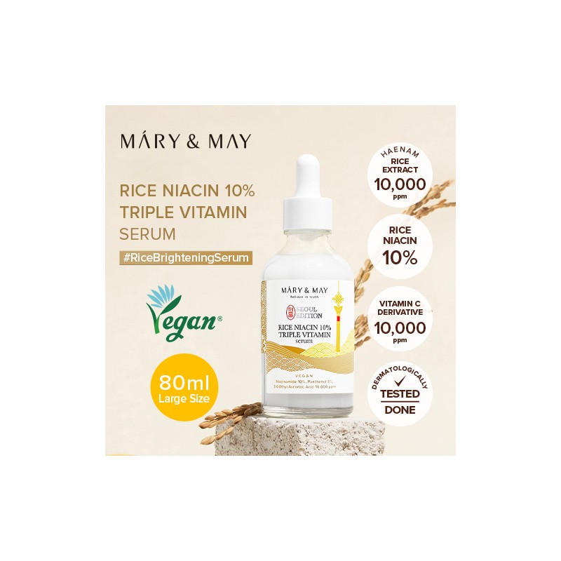 Mary&May [Mary&May]Rice Niacin 10% Triple Vitamin Serum 80ml