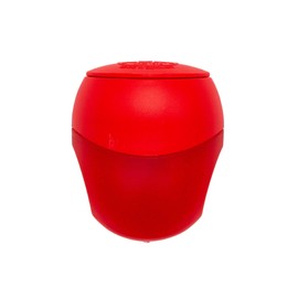 KUM AZ1024516-R - Pencil Pal K1 Pencil Sharpener with Container, 5 Red Sharpeners