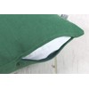 DDintex Natural Forest Cushion Cover, Lithuanian Linen, 23.6 x 23.6