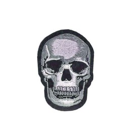 Zittop Skull Patch DIY Horror Applique Embroidered Sew Iron on Patch