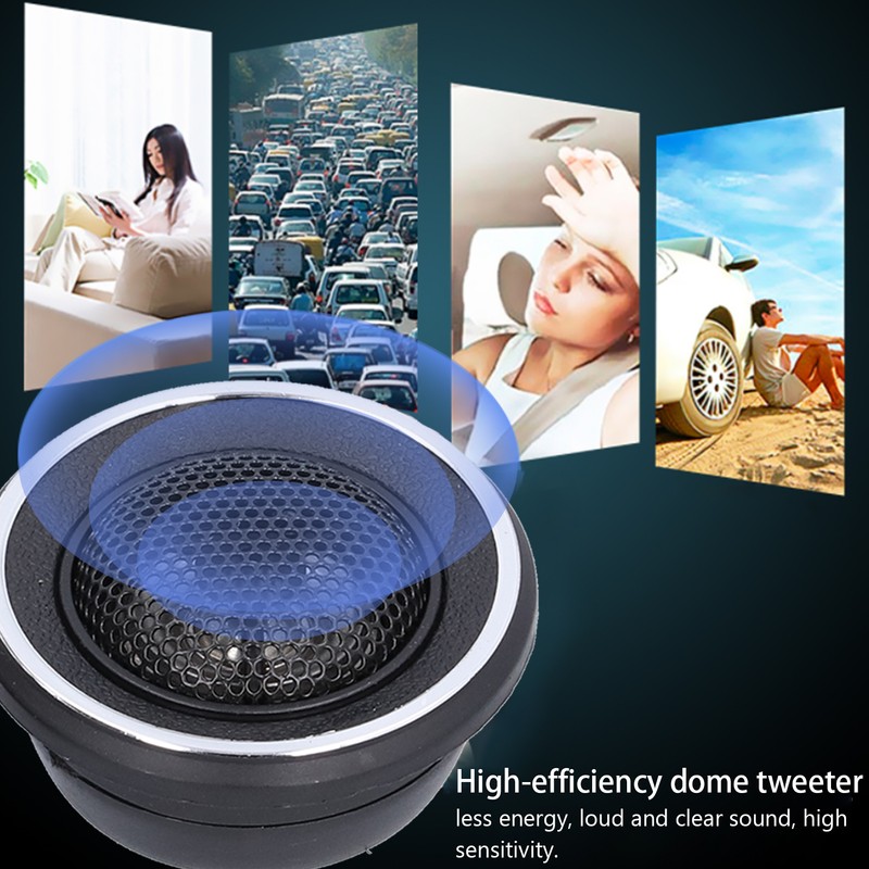 2pcs Dome Tweeter Speaker 150W High Efficiency Clear Sound Loudspeaker