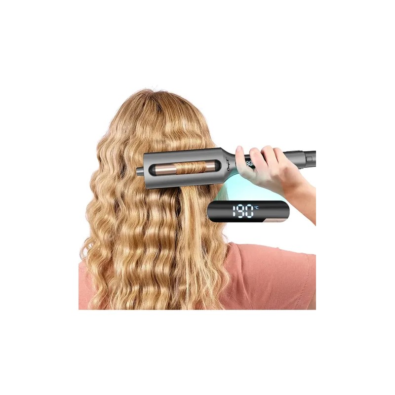 Waflera Cabello Rizador De Pelo Tenazas Profesional 20-32mm