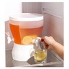 YUNNUO Cold Kettle with Faucet,Plastic Drink Dispenser for Fridge,Cold Kettle