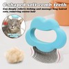 LuckyOpt Cat Comb for Long & Short Haired Cats, Cute