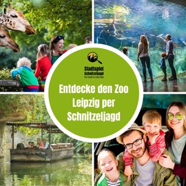 Schnitzeljagd durch den Zoo Leipzig: Entdeckt gemeinsam mit Familie und Freunden den Zoo Leipzig auf eigene Faust – vom Aquarium über Gondwanaland, Tiger-Taiga und Pongoland
