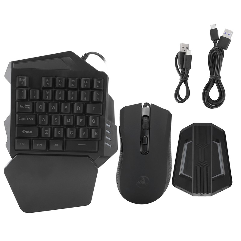 Keyboard Mouse Converter Gaming Adapter Base Kit Mobile Version Fit
