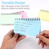 Vicloon Lined Index Cards, 300 Pieces Index Cards, Spiral Notepad,