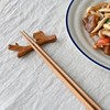 (Chabatree) Chabatree Teak Wood Chopstick Rest Set of 2 /
