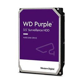 Western Digital 1TB WD Purple Surveillance Internal Hard Drive HDD - SATA 6 Gb/s, 64 MB Cache, 3.5" - WD10PURZ