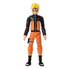 Anime Heroes Uzumaki Naruto Sage Mode Modo Sabio Naruto Figura Articulada de Acción de 6.5" Muñeco Coleccionable para Niños