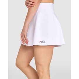 FILA Women's Classic 2.0 Skort, White, XX-Large Short