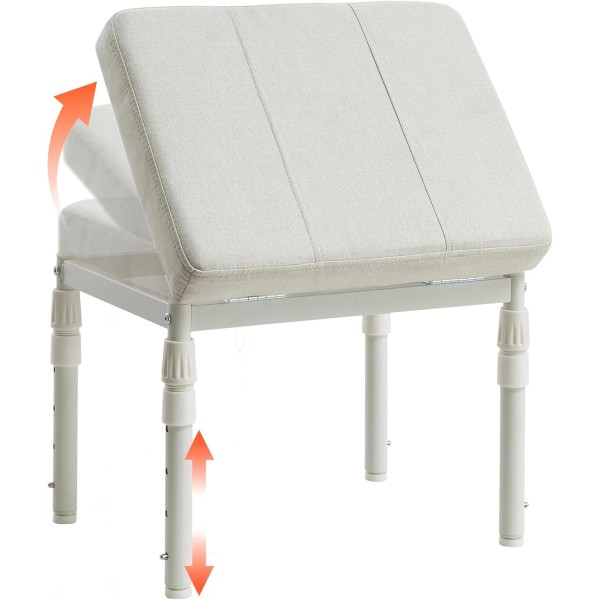 Unbranded Adjustable Ottoman Pouf, 4 Height Position & 60 Degree