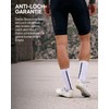 DANISH ENDURANCE Long Cycling Socks, 3 Pairs Cycling Socks, Lightweight