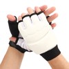 1 Pair Taekwondo Gloves Breathable Elastic Half Finger Kickboxing Boxing