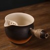 Chinese Ceramic Tea Pot Portable Versatile Large Capacity Side Handle