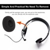 sourcingmap Replacement Earbud Tips Pads, Soft Sponge Ear Tips Buds
