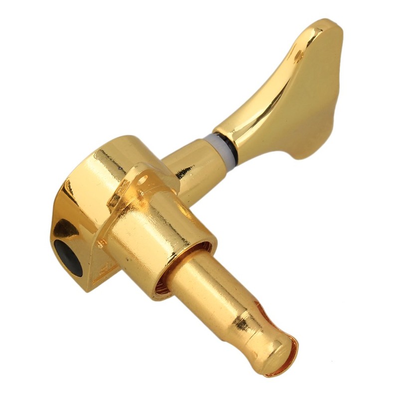 BQLZR Gold Electric bass Tuners Machine Heads Tuning Pegs 2L2R