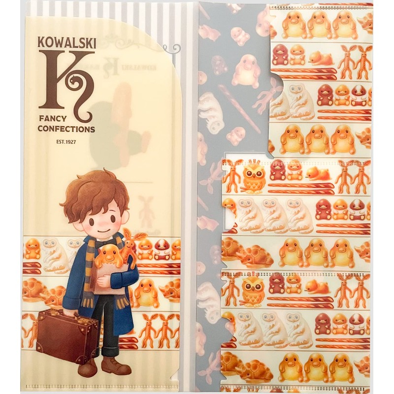 In Rock Fantastic Beast Ticket Holder Kowalski Bakery IG3807 Yellow