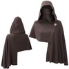 HidmFaw Post Apocalyptic Cowl Cloak Medieval Cosplay Hooded Shawl Scarf
