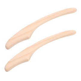Baluue 2pcs Japanese Face Sculpting Stick and Gua Massage Tool for Skincare Acupoint Therapy Relaxation Wooden Scraping Plate for