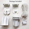 Vokowin 38mm Roller Blind Spares With Metal Bracket & Bead
