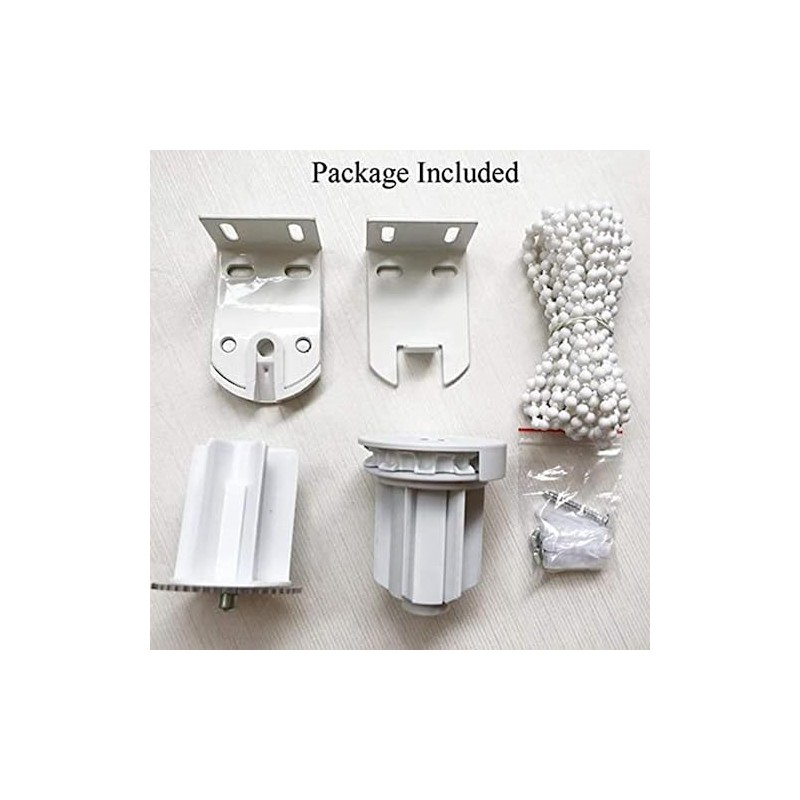 Vokowin 38mm Roller Blind Spares With Metal Bracket & Bead
