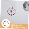 KONTONTY 1 Set DIY Wall Clock Numerals Kit Replacement Numbers