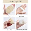 Estropajo Para Cuerpo, 6 Unidades de Esponja de Baño Natural,