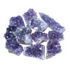 Small Amethyst Crystals | 100% Natural Druze Pieces | Set