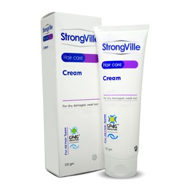 Cream Strong Ville Extra Vital Hair Complex Combines Hair Care Increases Hair Softness, Shine And Attractiveness From Root To Tip Which Greatly The Beauty Of Your Hair (4.23 oz / 120 gm)