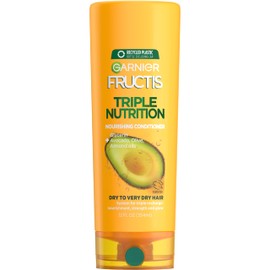 Garnier Fructis Triple Nutrition Conditioner, Dry to Very Dry Hair, 12 fl. oz.