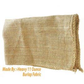 2 Pack Premium Large Burlap sack Bags | 2 Piece Set | 24 x 40 inch | New Coffee Bag | Potato Bag sacos | Seed Preserve Sack | Eco-friendly, Natural Jute Product | 10 Ounce Burlap Fabric (2)