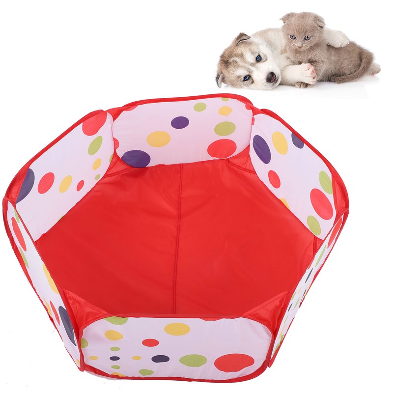 Foldable Small Pet Fence Portable Outdoor Enclosure Tent for Hamster