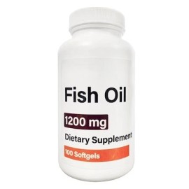 Rugby Fish Oil 1200 Mg Dietary Supplement 100