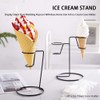 Anwangda Ice Cream Cone Holder Iron Art - Ice Cream
