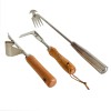 DONSP1986 3pcs Weeder Tool Including "V"shape, 4 teeth, L-shaped crack