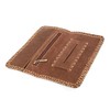 Daniel Leather Pouch from Genuine Leather (Brown)