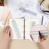 4 PCS 30cm Ruler Foldable, Ruler 30cm Folding, Clear Foldable