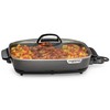 Presto 06858 16-Inch Slimline Electric Skillet with Glass Cover -