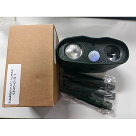 Ultrasonic Animal Repellent Outdoor Deer Repellent Devices, 2Pack Solar Animal Repeller with Motion Detection Cat Squirrel Dog Repellent Deterrent with LED Flash Lights for Yard (Black)