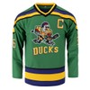 Youth Mighty Ducks Movie Shirts Ice Hockey Jersey