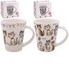 The Leonardo Collection Faithful Friends - Set of 2 Cats