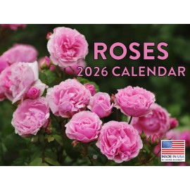 Decor Logistics Rose Calendar 2026 Monthly Wall Calender 12 Month