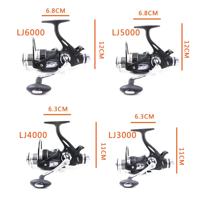 9+1 BB Fishing Reel Dual Brake System High Speed Spinning