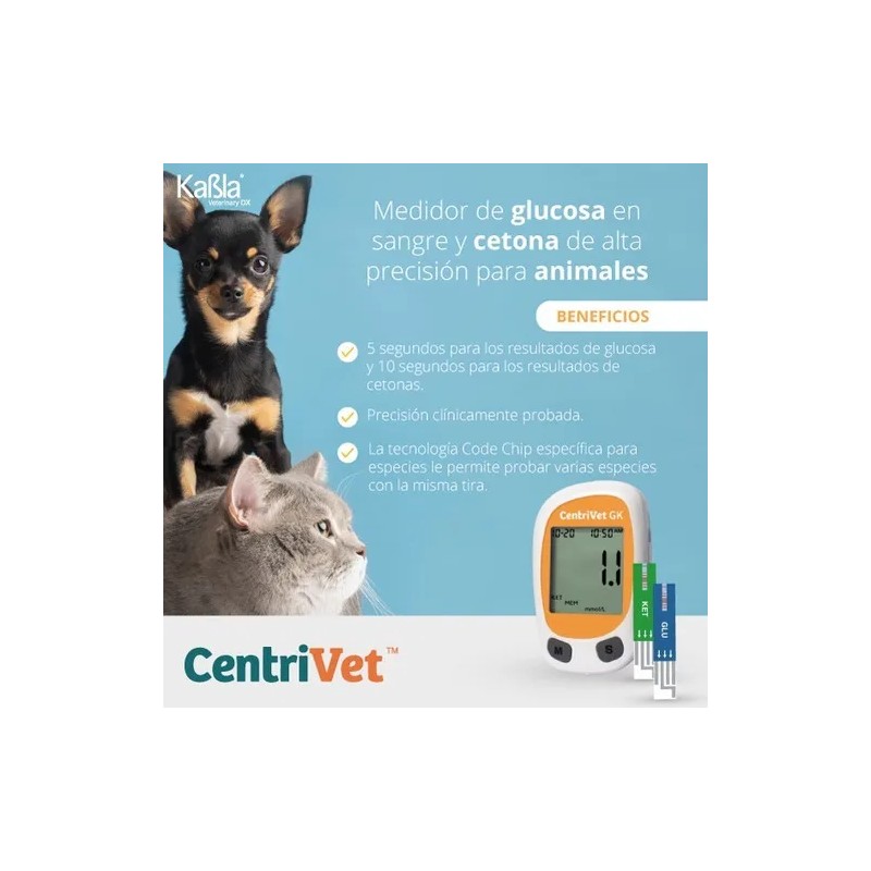 Tiras De Cetonas En Bovinos Para Centrivet Gk - Caja
