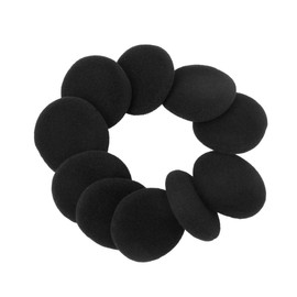 jojofuny 10pcs Headset Ear Covers Replacement Ear Cushions Headphone Ear Covers Soft Foam Memory Foam Earpads 40mm Headset Pad Speaker Foam 40mm Foam Earbud Earpad Earphone Sponge Cover