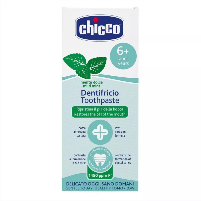 Chicco Pasta De Dientes Menta Dulce 6+ Años Betaína Y